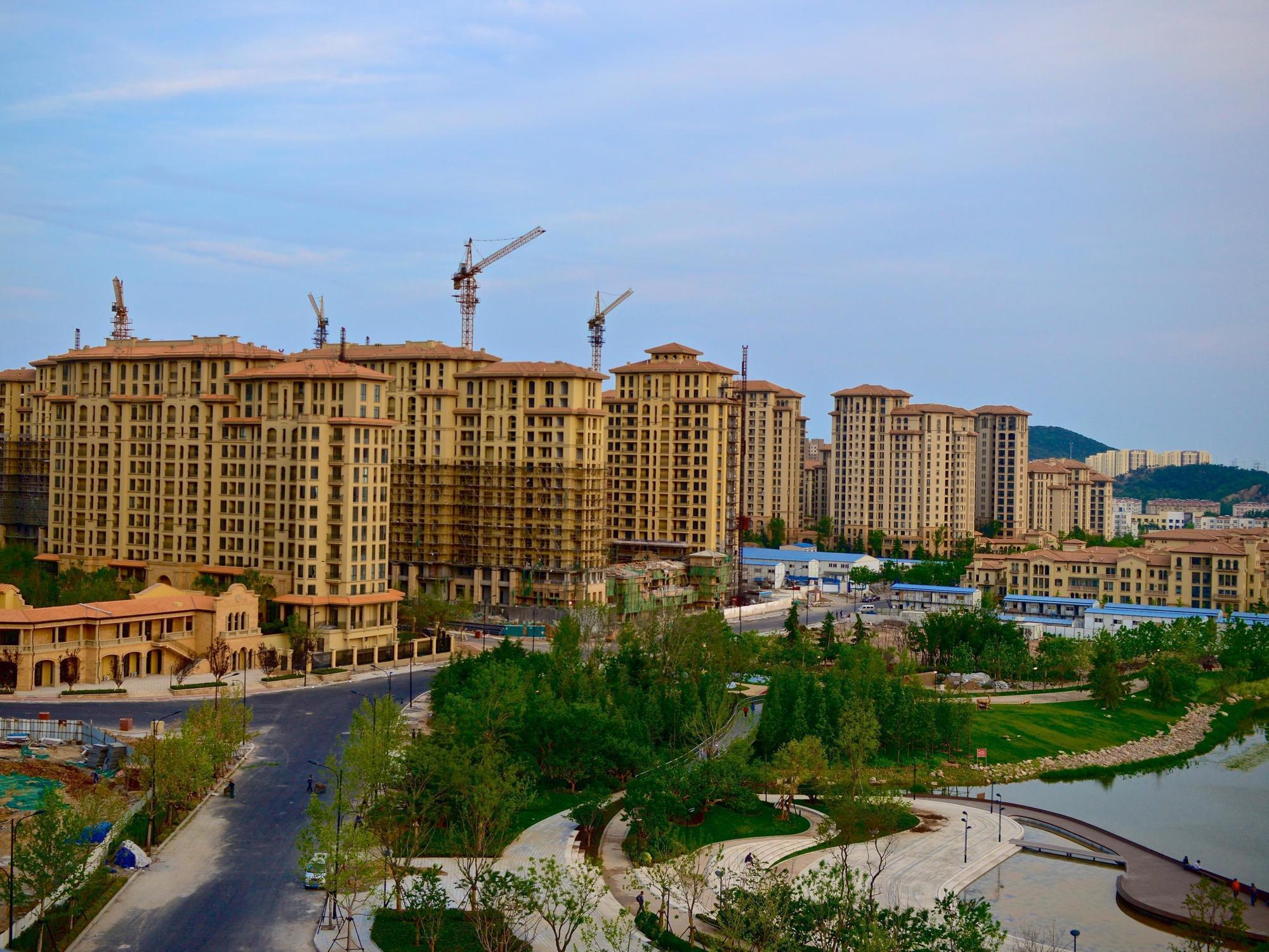 Sheraton Qingdao Licang Hotel Buitenkant foto